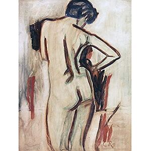 Fine Art Prints Rohlfs Standing Female Nude Expressionist Painting Unframed Wall Art Print Poster Home Decor Premium Fine Art Prints Rohlfs Standing Female Nude Expressionist Painting Unframed Wall Art Print Poster Home Decor Premium