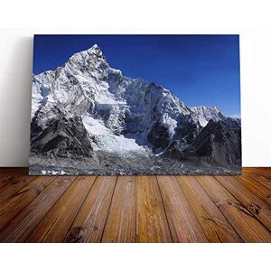 Big Box Art Canvas Print Wall Art Landscape Everest Mountain (2) Mounted & Stretched Box Frame Picture Home Decor for Kitchen, Living Room, Bedroom, Hallway, Multi-Colour, 20x14 Inch Big Box Art Canvas Print Wall Art Landscape Everest Mountain (2) Mounted & Stretched Box Frame Picture Home Decor for Kitchen, Living Room, Bedroom, Hallway, Multi-Colour, 20x14 Inch