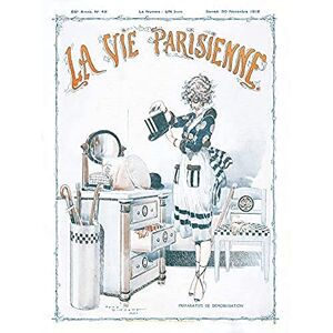 Artery8 La Vie Parisienne Preparing for End World War 1 Magazine Cover Unframed Wall Art Print Poster Home Decor Premium Artery8 La Vie Parisienne Preparing for End World War 1 Magazine Cover Unframed Wall Art Print Poster Home Decor Premium