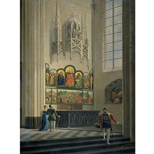 Artery8 De Noter Ghent Altarpiece Van Eyck Brothers Large Wall Art Poster Print Thick Paper 18X24 Inch Artery8 De Noter Ghent Altarpiece Van Eyck Brothers Large Wall Art Poster Print Thick Paper 18X24 Inch