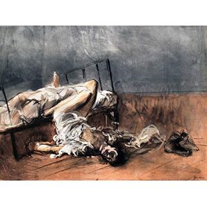 Artery8 After Forain Drawings World War I Les Deux Ecoles 1917 Unframed Wall Art Print Poster Home Decor Premium Artery8 After Forain Drawings World War I Les Deux Ecoles 1917 Unframed Wall Art Print Poster Home Decor Premium