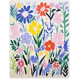 Artery8 Simple Henri Matisse Style Flowers In The Meadow Acrylic Painting Extra Large XL Wall Art Poster Print Artery8 Simple Henri Matisse Style Flowers In The Meadow Acrylic Painting Extra Large XL Wall Art Poster Print