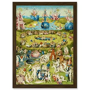 Artery8 Hieronymus Bosch Garden Earthly Delights Painting Artwork Framed Wall Art Print A4 Artery8 Hieronymus Bosch Garden Earthly Delights Painting Artwork Framed Wall Art Print A4