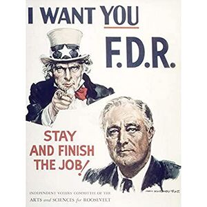 Fine Art Prints Flagg FDR Roosevelt Uncle Sam President USA Vintage Advert Art Print Canvas Premium Wall Decor Poster Mural Fine Art Prints Flagg FDR Roosevelt Uncle Sam President USA Vintage Advert Art Print Canvas Premium Wall Decor Poster Mural