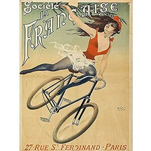 Fine Art Prints Pal Francaise Marianne On Bicycle Advert Unframed Wall Art Print Poster Home Decor Premium Fine Art Prints Pal Francaise Marianne On Bicycle Advert Unframed Wall Art Print Poster Home Decor Premium
