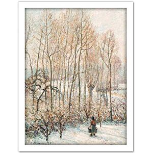 Fine Art Prints Pissarro Morning Sunlight On The Snow Eragny Sur Epte Large Framed Art Print Poster Wall Decor 18x24 Fine Art Prints Pissarro Morning Sunlight On The Snow Eragny Sur Epte Large Framed Art Print Poster Wall Decor 18x24