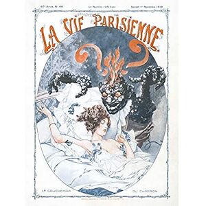 Artery8 La Vie Parisienne Coal Monster Nightmare Magazine Cover Art Print Canvas Premium Wall Decor Poster Mural Artery8 La Vie Parisienne Coal Monster Nightmare Magazine Cover Art Print Canvas Premium Wall Decor Poster Mural