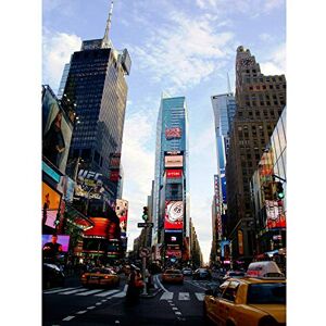 Wee Blue Coo MP PHOTOGRAPHY CITYSCAPE TIMES SQUARE NEW YORK USA BILLBOARD TAXI CAB 18x24 INCH ART POSTER PRINT PICTURE LV6787 Wee Blue Coo MP PHOTOGRAPHY CITYSCAPE TIMES SQUARE NEW YORK USA BILLBOARD TAXI CAB 18x24 INCH ART POSTER PRINT PICTURE LV6787