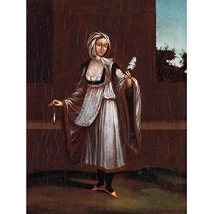 Artery8 Vanmour Woman From The Island Of Patmos Painting Premium Wall Art Canvas Print 18X24 Inch Artery8 Vanmour Woman From The Island Of Patmos Painting Premium Wall Art Canvas Print 18X24 Inch