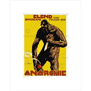 Wee Blue Coo POLITICAL AFTERMATH GERMANY WAR WWI ANARCHY MONSTER FRAMED ART PRINT B12X11088 Wee Blue Coo POLITICAL AFTERMATH GERMANY WAR WWI ANARCHY MONSTER FRAMED ART PRINT B12X11088