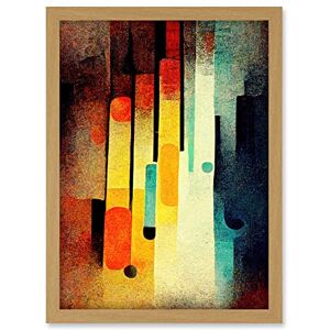 Doppelganger33 LTD Acid Jazz Retro Colourful Boho Abstract Artwork Framed A3 Wall Art Print Doppelganger33 LTD Acid Jazz Retro Colourful Boho Abstract Artwork Framed A3 Wall Art Print