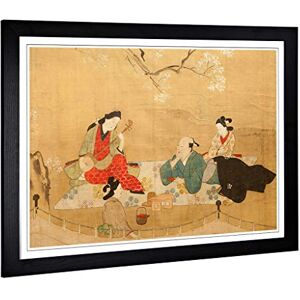 Big Box Art Framed Print of Miyagawa Choshun Cherry Blossom Japanese Oriental Design Wall Art Picture Home Decor for Kitchen, Living Room, Bedroom, Hallway, Black, A2 / 24.5x18 Inch / 62x45cm Big Box Art Framed Print of Miyagawa Choshun Cherry Blossom Japanese Oriental Design Wall Art Picture Home Decor for Kitchen, Living Room, Bedroom, Hallway, Black, A2 / 24.5x18 Inch / 62x45cm