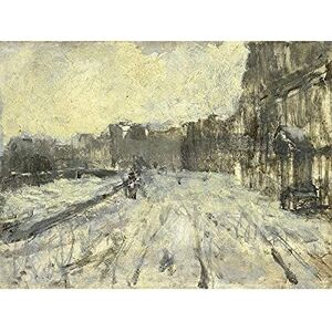 Artery8 Breitner Rokin Amsterdam Cityscape Painting Unframed Wall Art Print Poster Home Decor Premium Artery8 Breitner Rokin Amsterdam Cityscape Painting Unframed Wall Art Print Poster Home Decor Premium