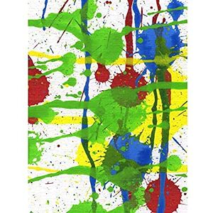 Artery8 Hendo Tanuki Bright Colourful Abstract Drip Painting B Unframed Wall Art Print Poster Home Decor Premium Artery8 Hendo Tanuki Bright Colourful Abstract Drip Painting B Unframed Wall Art Print Poster Home Decor Premium