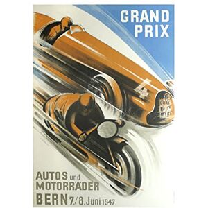 Wee Blue Coo Ad Car Automobile Sport Grand Prix Bern 1947 Wall Art Print Wee Blue Coo Ad Car Automobile Sport Grand Prix Bern 1947 Wall Art Print