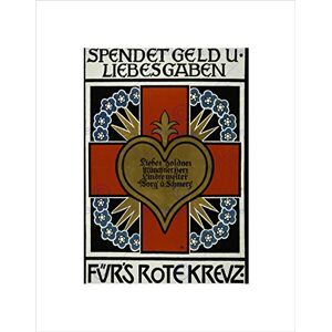 Wee Blue Coo Advert Charity War WWI Red Cross Donate Heart Money Wall Art Print Wee Blue Coo Advert Charity War WWI Red Cross Donate Heart Money Wall Art Print