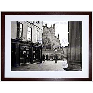 Wee Blue Coo Photo Cityscape Exeter Devon England Cathedral Alley Framed Wall Art Print Wee Blue Coo Photo Cityscape Exeter Devon England Cathedral Alley Framed Wall Art Print