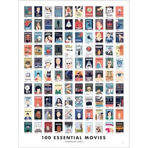 Pop Culture Movie Scratch-Off Poster - 12x16" - Must-See Films Pop Culture Movie Scratch-Off Poster - 12x16" - Must-See Films