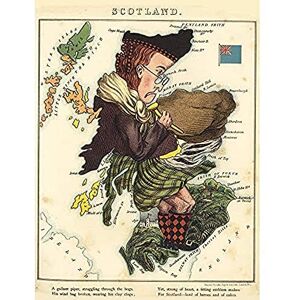 Fine Art Prints Lancaster 1869 Pictorial Map Scotland Piper Fun Unframed Wall Art Print Poster Home Decor Premium Fine Art Prints Lancaster 1869 Pictorial Map Scotland Piper Fun Unframed Wall Art Print Poster Home Decor Premium