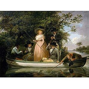 Fine Art Prints Morland A Party Angling Fishing Boat Painting Art Print Canvas Premium Wall Decor Poster Mural Fine Art Prints Morland A Party Angling Fishing Boat Painting Art Print Canvas Premium Wall Decor Poster Mural