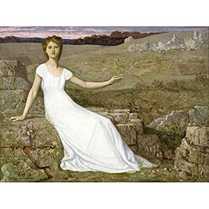 Artery8 Puvis De Chavannes Hope Painting Unframed Wall Art Print Poster Home Decor Premium Artery8 Puvis De Chavannes Hope Painting Unframed Wall Art Print Poster Home Decor Premium