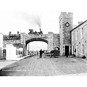 Wee Blue Coo Vintage Photo Transport Train Steam Engine Carnlough Antrim UK Art Print Poster Wall Decor 12X16 Inch Wee Blue Coo Vintage Photo Transport Train Steam Engine Carnlough Antrim UK Art Print Poster Wall Decor 12X16 Inch