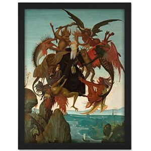 Artery8 Michelangelo Buonarroti Torment St Anthony Painting Artwork Framed Wall Art Print 18X24 Inch Artery8 Michelangelo Buonarroti Torment St Anthony Painting Artwork Framed Wall Art Print 18X24 Inch