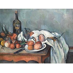 Fine Art Prints Paul Cezanne Still Life With Onions Large Art Print Poster Wall Decor Premium Mural Fine Art Prints Paul Cezanne Still Life With Onions Large Art Print Poster Wall Decor Premium Mural