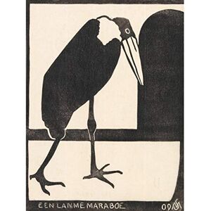 Artery8 Samuel Jessurun De Mesquita A Lame Marabou Large Wall Art Poster Print Thick Paper 18X24 Inch Artery8 Samuel Jessurun De Mesquita A Lame Marabou Large Wall Art Poster Print Thick Paper 18X24 Inch