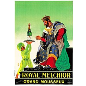 Wee Blue Coo Ad Drink Alcohol Champagne Royal Melchior King Bottle Wall Art Print Wee Blue Coo Ad Drink Alcohol Champagne Royal Melchior King Bottle Wall Art Print