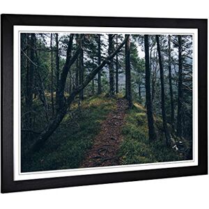 Big Box Art Framed Print of Landscape Forest Nature Design Wall Art Picture Home Decor for Kitchen, Living, Dining Room, Bedroom, Hallway, Office, Black, A2 / 24.5x18 Inch / 62x45cm Big Box Art Framed Print of Landscape Forest Nature Design Wall Art Picture Home Decor for Kitchen, Living, Dining Room, Bedroom, Hallway, Office, Black, A2 / 24.5x18 Inch / 62x45cm