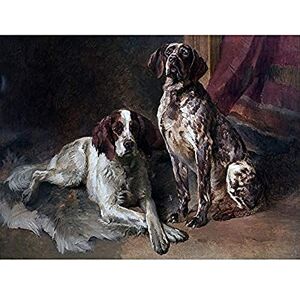 Fine Art Prints Uchermann Two Dogs Painting Unframed Wall Art Print Poster Home Decor Premium Fine Art Prints Uchermann Two Dogs Painting Unframed Wall Art Print Poster Home Decor Premium