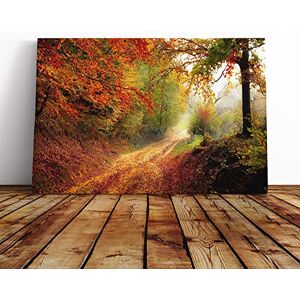 Big Box Art Canvas Print Wall Art Landscape Autumn Fall Woodland Forest Mounted & Stretched Box Frame Picture Home Decor for Kitchen, Living Room, Bedroom, Hallway, Multi-Colour, 30x20 Inch Big Box Art Canvas Print Wall Art Landscape Autumn Fall Woodland Forest Mounted & Stretched Box Frame Picture Home Decor for Kitchen, Living Room, Bedroom, Hallway, Multi-Colour, 30x20 Inch