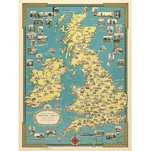 Fine Art Prints Chase 1939 Pictorial Map British Isles Buildings Large Wall Art Print Canvas Premium Mural Fine Art Prints Chase 1939 Pictorial Map British Isles Buildings Large Wall Art Print Canvas Premium Mural