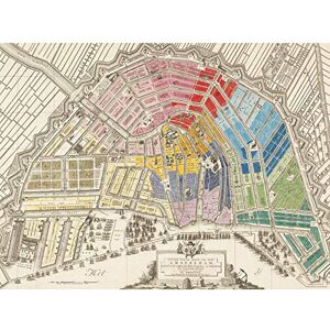 Artery8 Old Map Amsterdam Distribution Of National Guard Art Print Canvas Premium Wall Decor Poster Mural Artery8 Old Map Amsterdam Distribution Of National Guard Art Print Canvas Premium Wall Decor Poster Mural