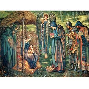 Fine Art Prints Burne-jones Star Bethlehem Jesus Wise Men Painting Large Print Poster Wall Art Decor Picture Fine Art Prints Burne-jones Star Bethlehem Jesus Wise Men Painting Large Print Poster Wall Art Decor Picture