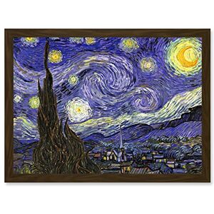 Artery8 - Vincent Van Gogh Starry Night 1888 A4 Artwork Artery8 - Vincent Van Gogh Starry Night 1888 A4 Artwork