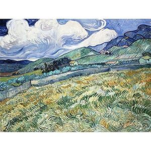 Fine Art Prints Vincent Van Gogh Landschaft von Saint Remy, ungerahmt, Wandkunstdruck, Poster, Heimdekoration, Premium Fine Art Prints Vincent Van Gogh Landschaft von Saint Remy, ungerahmt, Wandkunstdruck, Poster, Heimdekoration, Premium