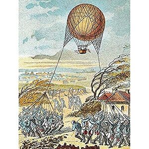 Fine Art Prints Romanet Early Balloon Flight Commander Coutelle Mainz Unframed Wall Art Print Poster Home Decor Premium Fine Art Prints Romanet Early Balloon Flight Commander Coutelle Mainz Unframed Wall Art Print Poster Home Decor Premium