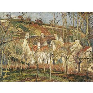 Fine Art Prints Pissarro Red Roofs Corner Of A Village Winter Large Art Print Poster Wall Decor Premium Mural Fine Art Prints Pissarro Red Roofs Corner Of A Village Winter Large Art Print Poster Wall Decor Premium Mural