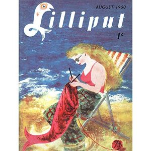 Wee Blue Coo Magazine Lilliput August 1950 Knit Mermaid Beach Art Print Poster Wall Decor 12X16 Inch Wee Blue Coo Magazine Lilliput August 1950 Knit Mermaid Beach Art Print Poster Wall Decor 12X16 Inch