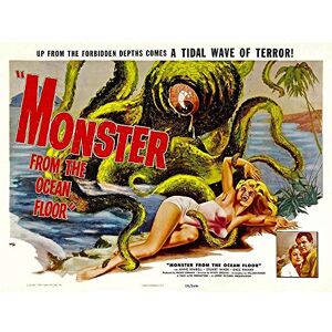 Wee Blue Coo Movie Film Monster Ocean Floor Octopus Horror Art Print Poster Wall Decor 12X16 Inch Wee Blue Coo Movie Film Monster Ocean Floor Octopus Horror Art Print Poster Wall Decor 12X16 Inch