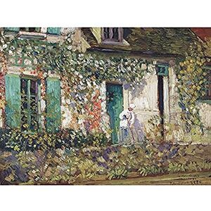 Fine Art Prints Frieseke The House In Giverny Gemälde ungerahmt Wandbild Kunstdruck Poster Home Decor Premium Fine Art Prints Frieseke The House In Giverny Gemälde ungerahmt Wandbild Kunstdruck Poster Home Decor Premium