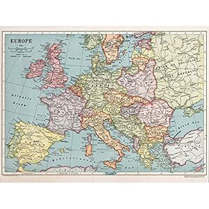 Artery8 Map Whitneygraham 1930 Europe Political Unframed Wall Art Print Poster Home Decor Premium Artery8 Map Whitneygraham 1930 Europe Political Unframed Wall Art Print Poster Home Decor Premium
