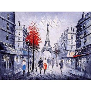 Wee Blue Coo Eiffel Tower Paris Red Tree Art Print Poster Wall Decor 12X16 Inch Wee Blue Coo Eiffel Tower Paris Red Tree Art Print Poster Wall Decor 12X16 Inch