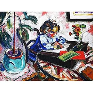 Fine Art Prints Le FauConnier Little Schoolgirl Malerei, ungerahmt, Wandkunstdruck, Poster, Heimdekoration, Premium Fine Art Prints Le FauConnier Little Schoolgirl Malerei, ungerahmt, Wandkunstdruck, Poster, Heimdekoration, Premium