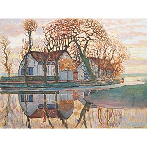 Fine Art Prints Mondrian Farm Near Duivendrecht Trees Landscape Painting Large Print Poster Wall Art Decor Picture Fine Art Prints Mondrian Farm Near Duivendrecht Trees Landscape Painting Large Print Poster Wall Art Decor Picture