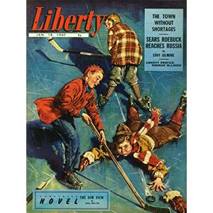 Wee Blue Coo Magazine Cover Liberty Canada Hockey Ice 30X40 Cms Fine Art Print Art Poster Bb7995 Wee Blue Coo Magazine Cover Liberty Canada Hockey Ice 30X40 Cms Fine Art Print Art Poster Bb7995