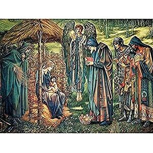 Fine Art Prints Burne-jones Star Bethlehem Jesus Wise Men Painting Art Print Canvas Premium Wall Decor Poster Mural Fine Art Prints Burne-jones Star Bethlehem Jesus Wise Men Painting Art Print Canvas Premium Wall Decor Poster Mural