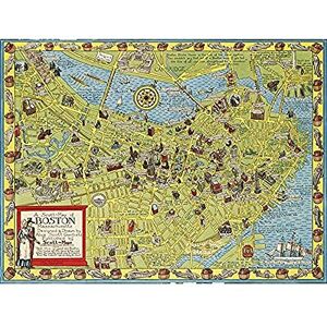 Fine Art Prints Garfield 1950 Pictorial Map Boston MA City Unframed Wall Art Print Poster Home Decor Premium Fine Art Prints Garfield 1950 Pictorial Map Boston MA City Unframed Wall Art Print Poster Home Decor Premium